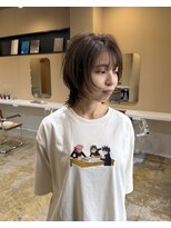 ナギ 栃木(nagi)&nbsp;ブリーチ無しのミントベージュとウルフヘア◎