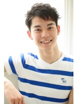 フェリシータ 総持寺店(felicita)&nbsp;マリンが似合う♪ツーブロックニュアンスパーマさわやかショート