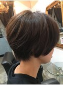 #ショート#ボブ#マット#アッシュ