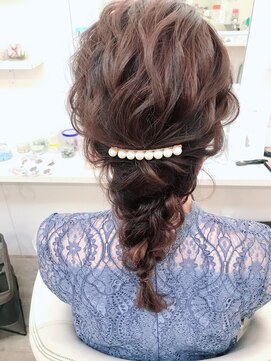 セットサロン フルール(Fleur) セミロング編みおろし