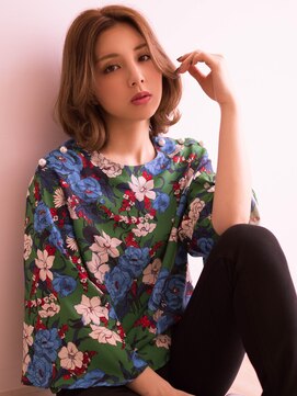 エレノア 梅田店(Eleanor) 20代30代◎小顔　無造作カール　ボブディ くびれセミディ 梅田