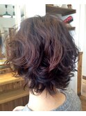 無造作パーマ