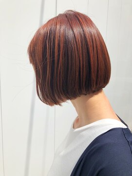 ラフレシア(rafflesia) ジューシーオレンジカラーボブ