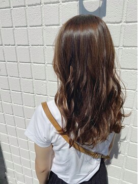 ラカーロ(La CARO) やわらかベージュ セミロング  by板倉