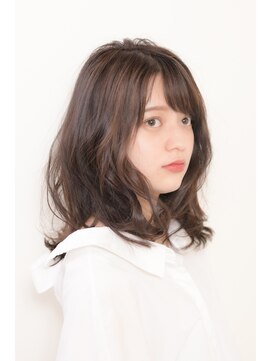 矢島美容室 荻窪店 オトナ可愛い★アレンジ自在のゆるふわミディアムロング
