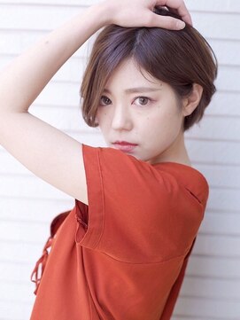 ウィーブス セタガヤ(weaves -SETAGAYA-) ショートボブ × グレージュ【weaves-SETAGAYA】