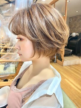 サングース(Sungoose) 【サングース東海林】ショコラベージュボブウルフカール