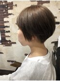 ナチュラルハンサムショート