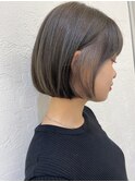 やわらかインナーベージュボブ