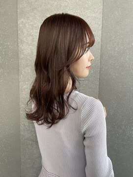 ロンド 表参道店(Lond) 【Lond表参道倉崎涼】ワンカラーシアベージュ＊くすみブルー