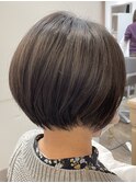 簡単スタイリング◎ショートカット/中村郁未
