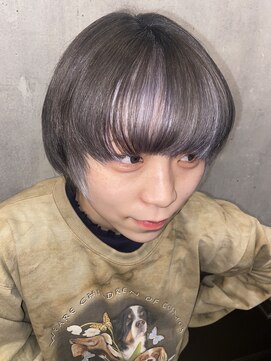 ジョージグランデ(JO-JI grande) グレージュ/ラベンダー/インナーカラーラベンダー