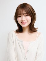 オンク 新宿(onk)&nbsp;黒髪/グレーベージュ/レイヤーロング/前髪パーマ[新宿駅]