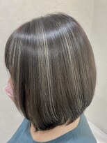 ヘアースペースブルーム リアン 岡町店(HAIR SPACE BLOOM Lien)&nbsp;【岡町/ハイライト】アッシュベージュ3Dカラー