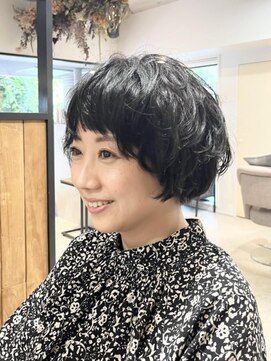 フルール バイ サファリ(fleur by safari) くせ毛を活かしたショート【fleur久保義治】