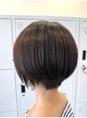 大人ショートボブ