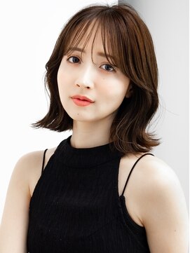 レノラ 本町(LENORA) 20代30代大人かわいいナチュラル暗髪ゆるめパーマヘア