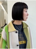 20代30代40代黒髪ボブウルフネビージュ小顔ワンレン