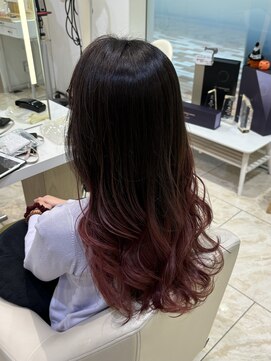 ケンジ 平塚 アネッタ(KENJE annetta) レッド☆グラデーション