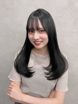 エミュ(Aimu.)の写真/【大分駅】前髪や顔周りは女性にとって1番大切！韓国ヘアやフェイスレイヤーで可愛いを創ります☆