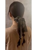 ツインテール／ヘアセット／リボンセット／カチモリ