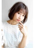 丸みボブ