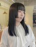 【やわらかな絹髪に】カット+巻ける地毛風 酸性ストレート ￥19800