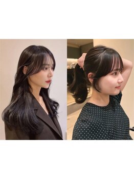 顔周りカット/前髪カット/レイヤーカットで小顔効果も♪高い技術力と抜群のセンスで“大人可愛い”styleに!