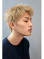 メンズサロン ゴールド 名古屋(GOALD)&nbsp;金髪スパイキーショート