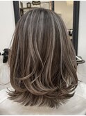 八尾/ハイライト/髪質改善/酸性ストレート/バレイヤージュ