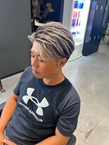 メンズサロン キング 高槻店(Men’s salon K!ng) 縮毛矯正髪質改善ハイライトレイヤーカット高槻美容室エクステ