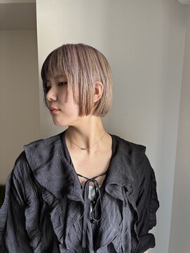 ミリ(milli Produce by ITAKURA) バイカラーボブ