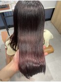 【髪質改善艶カラー】