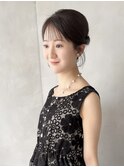 清楚で上品な大人アレンジ