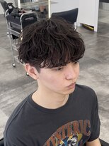 フィフス 仙台(fifth)&nbsp;仙台シャドウパーママッシュウルフニュアンスパーマ毛流れ緩め◇