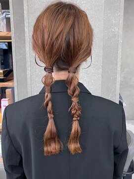 ロンド ボーイ 表参道(Lond BOY) くびれヘア/顔周り/韓国/レイヤーカット/黒髪/ミディアム/表参道