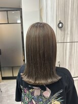 ノーム バイ アウラ(norm. by aura)&nbsp;ハイライト　透明感カラー　リーフベージュ