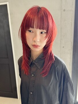 ソイリウム 下北沢(soi rium) レッドヘア_ハッシュカット