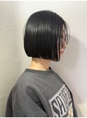 【artepelo】シャープなラインで魅せるミニマムボブ