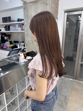 ディジョン 自由ヶ丘(Dijon) 韓国顔まわりレイヤーカットグレージュオリーブベージュブラウン