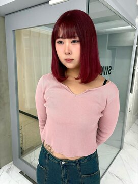 スウィープ(sweep) チェリーレッド