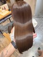 ラフィス ヘアー リーベ 京都駅前店(La fith hair liebe)&nbsp;ワンカラーでも透明感のある綺麗な艶髪に！