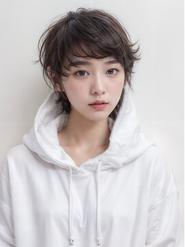 バーチミシマ(BIRCH mishima) ショートウルフパーマ