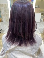 ニューヨークニューヨーク パピオス明石店(NYNY Mothers) 脱ブリーチダークラベンダーカラー