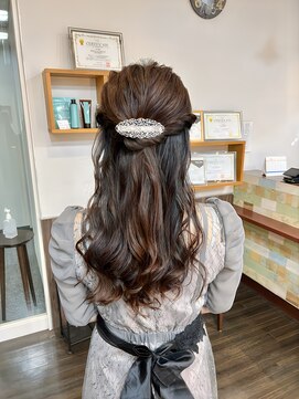 セレスト 福岡天神店(CELESTE) *上品・綺麗めな雰囲気のハーフアップ*