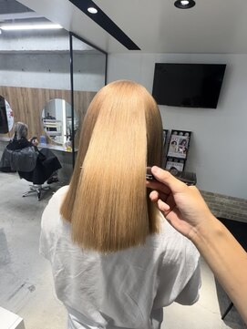 ジオ 国分寺(the O's) 切りっぱなしボブ/エアリーロング/美髪/ピンクブラウン[国分寺]