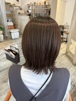 アシャ ヘアー ソリューション 神戸店(asha hair solution)&nbsp;イメチェン/ピンクベージュ/アンブレラカラー/前髪/摂津本山