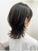 【山科】朝ラク◎ミディアムレイヤーちょっとアイロン【中村】