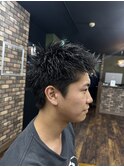 メンズショート/スパイキーショート