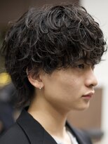 ノードオム 栄(NODE HOMME)&nbsp;シャドウパーマニュアンスパーマ波巻きスパイラルパーマ名古屋栄